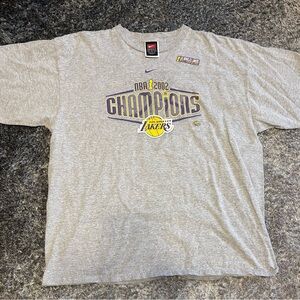 2002 lakers championship nike shirt